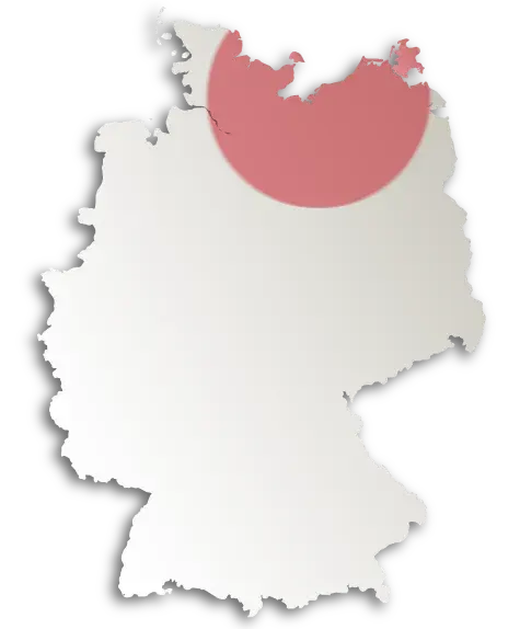 Karte der Region in Deutschland, in der Xolartec Photovoltaikanlagen installiert