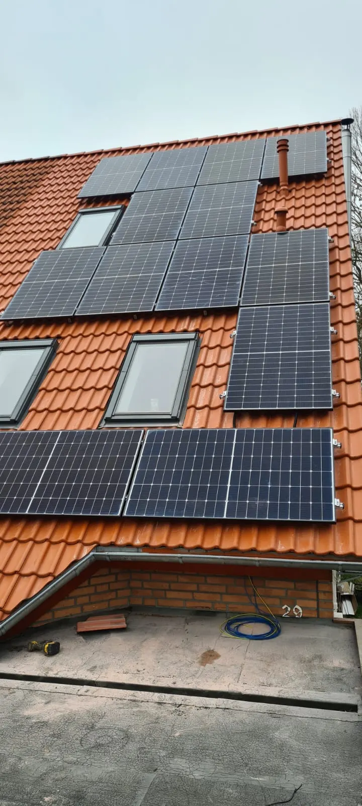 Photovoltaikanlage Güstrow 6,55 kWp - Xolartec Installation