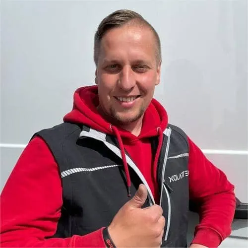 Christian, Monteur bei Xolartec