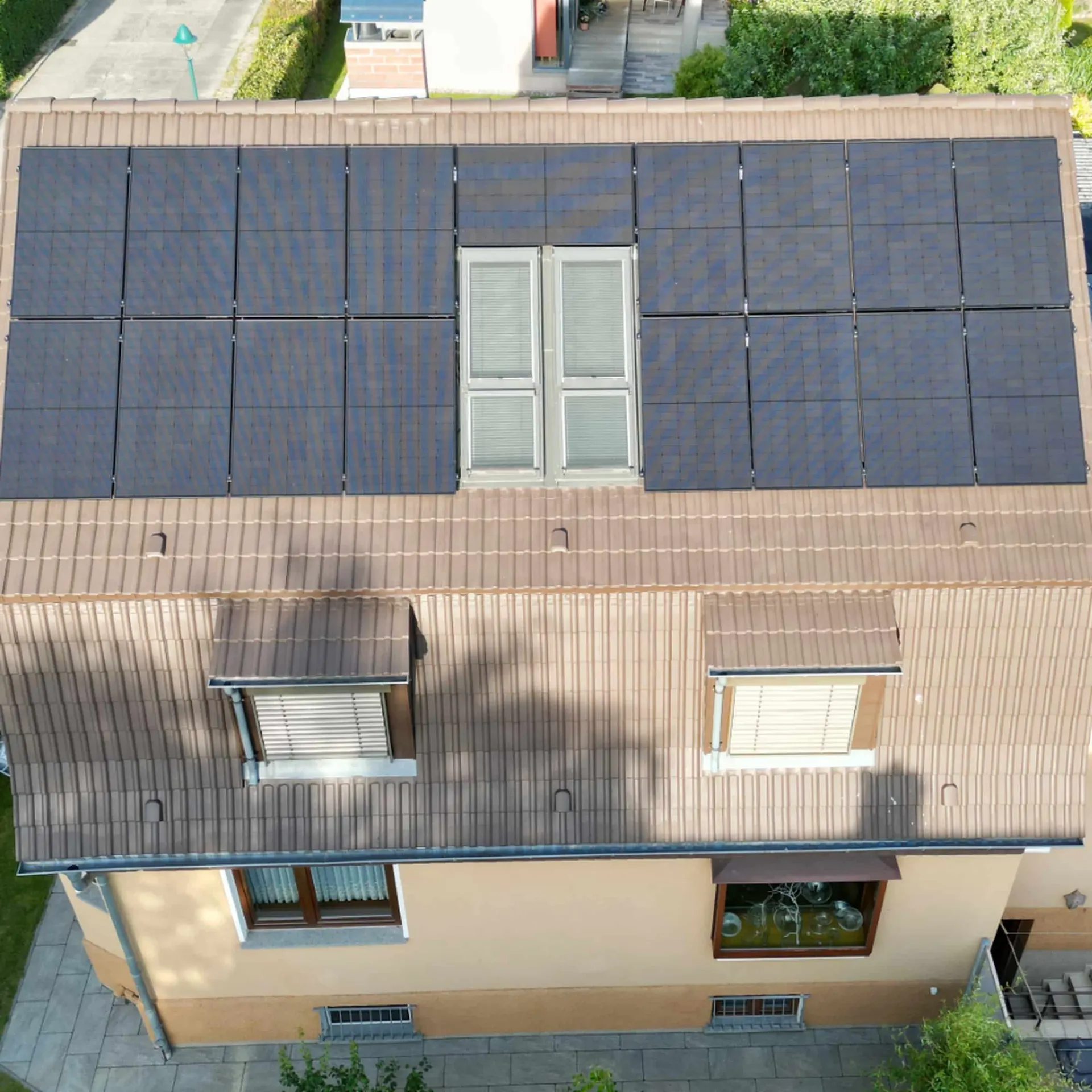 Photovoltaikanlage Rügen - Dachinstallation